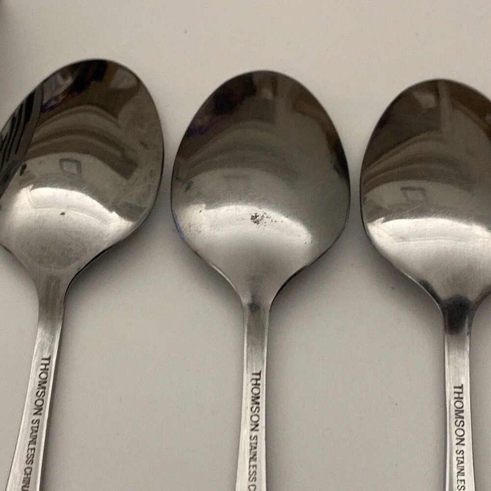 Thomson‎ Stainless Steel Forks Knives Spoons Flatware Lot of 16